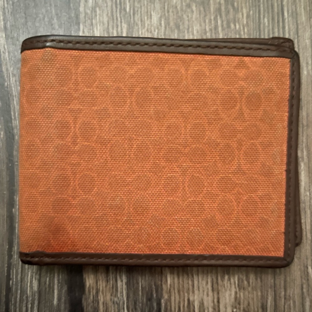 Coach wallet bifold